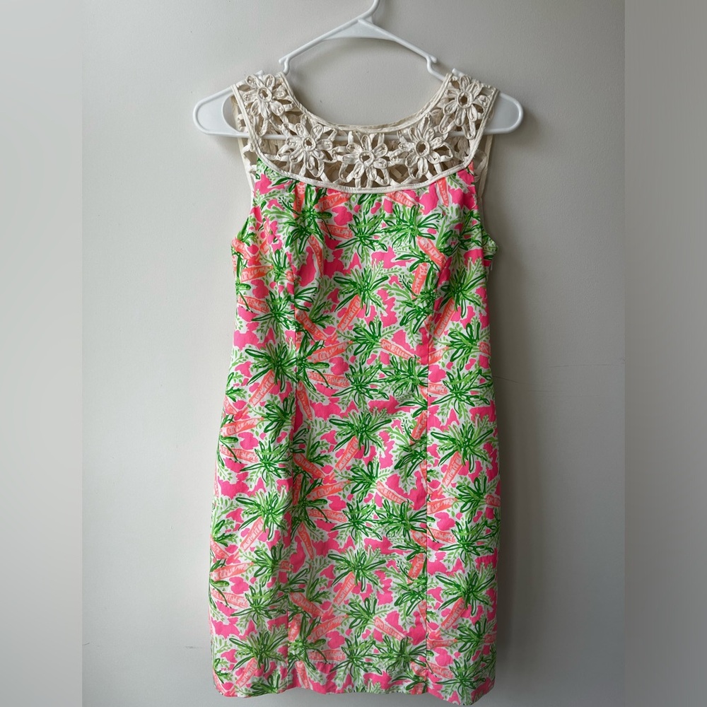 Lilly Pulitzer Lacina Shift Dress in Nibbles size 4